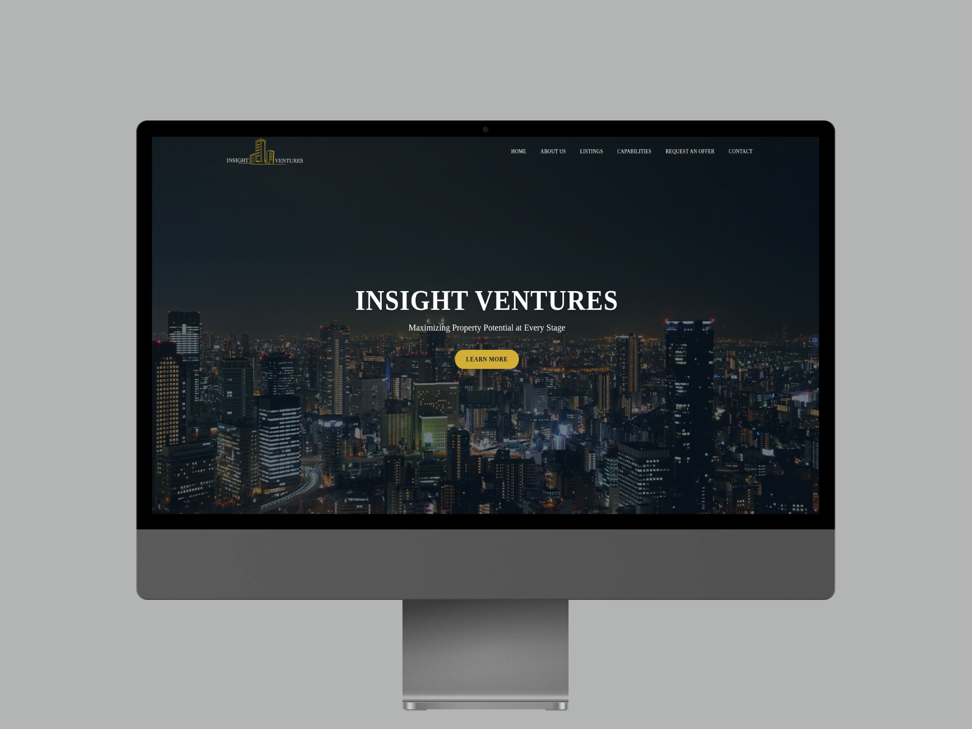 Insight Ventures Marketing Website