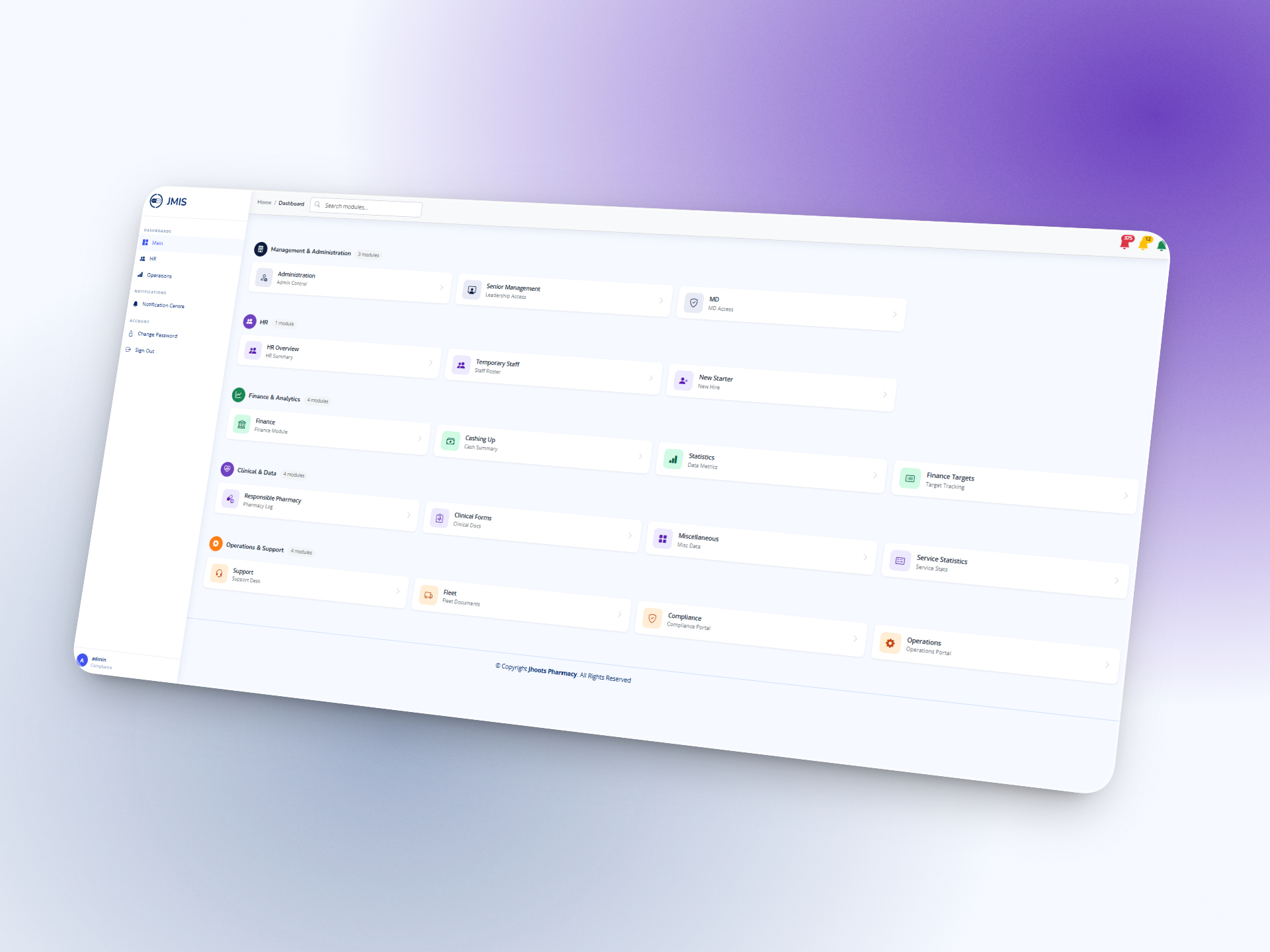 Healthcare ERP System